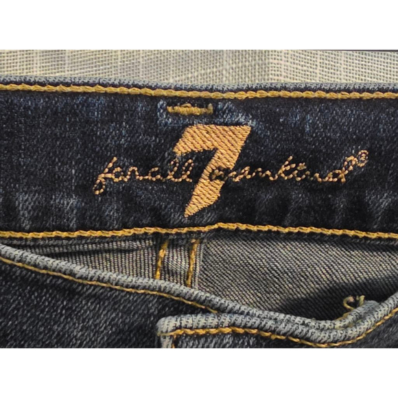 Women's 7 For All Mankind Jeans Size 29 Blue - Picture 7 of 15